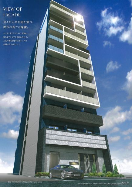 建物外観　プレサンス松屋町ヴィゴラス　外観