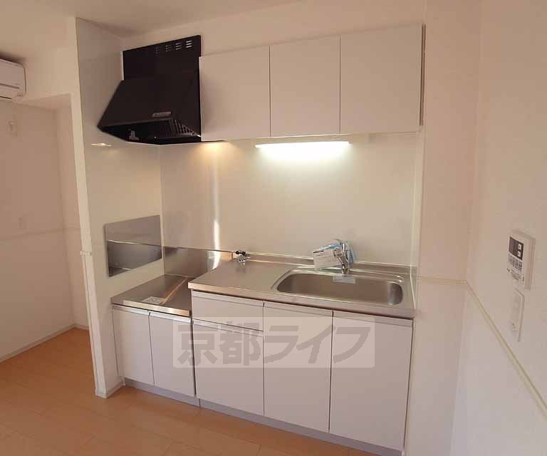 キッチン　２口コンロ設置可能。お料理もラクラクです。