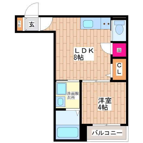 メゾンアイギスの間取り写真