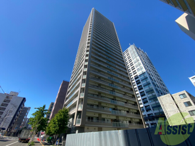 建物外観　札幌市中央区南３条東「グランドタワー札幌」