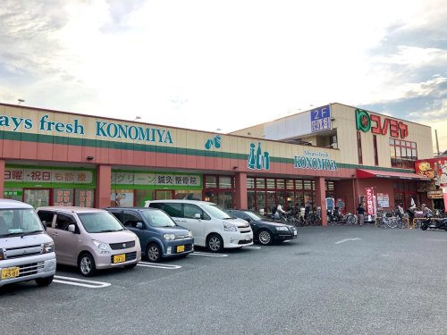 スーパー　コノミヤ大蓮東店（スーパー）まで520m