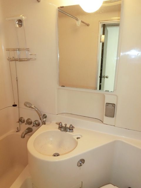 洗面設備　洗面台もあります