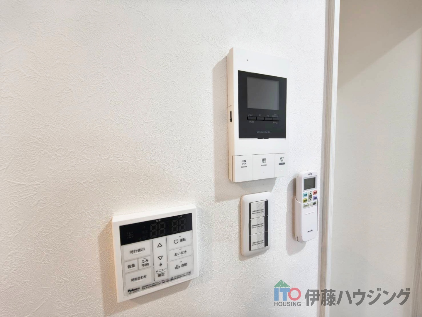 セキュリティ　同間取りの別部屋の写真です。色合い等違う場合がございます。