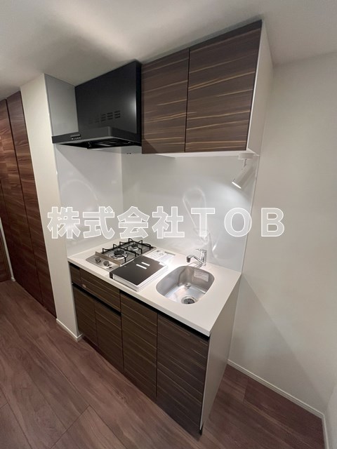 キッチン　2口ガスコンロ