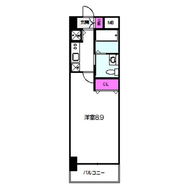 レジデンス京橋スクエアの間取り写真