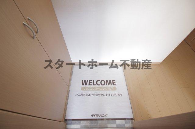 玄関　明るい玄関です