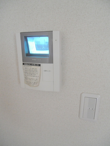 セキュリティ　あると安心　ＴＶモニタ付インタホン