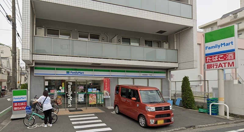 コンビニ　ファミリーマート　大田北糀谷一丁目店（コンビニ）まで368m
