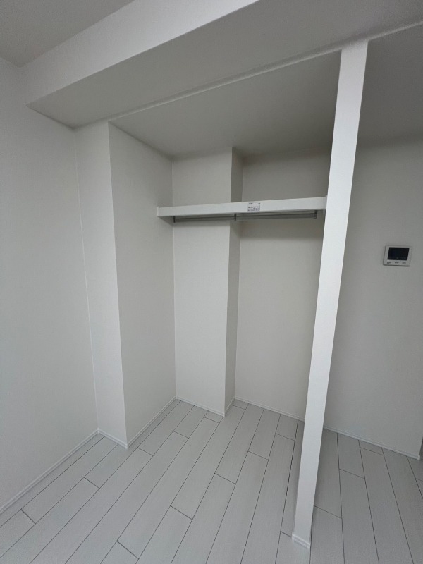 収納　たっぷりとした収納スペースです