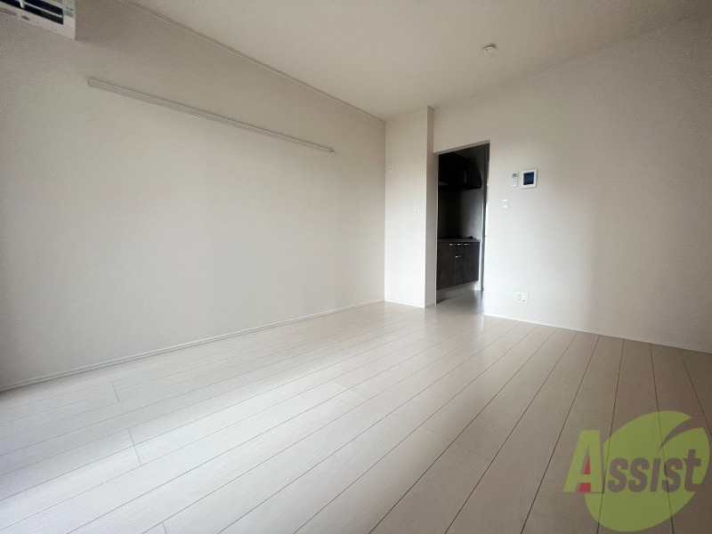 居室・リビング　７．８帖のリビングです。広々としていますね。