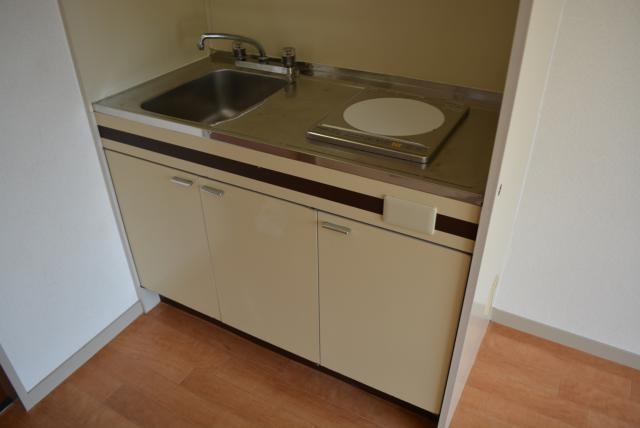 キッチン　コンパクトなキッチンです。