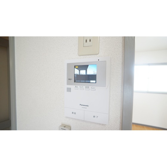 セキュリティ　モニター付きインターホン