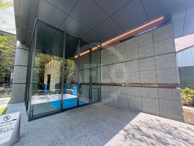 ロビー　シエリアタワー大阪堀江　ロビー