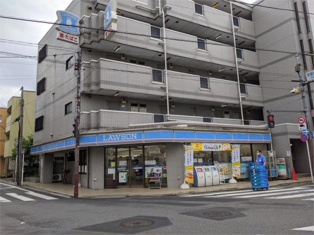 コンビニ　ローソン　常盤台四丁目店（コンビニ）まで607m