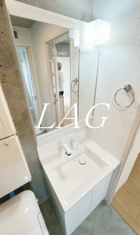 洗面設備　洗面台です。