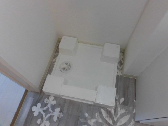 セキュリティ　洗濯機置場