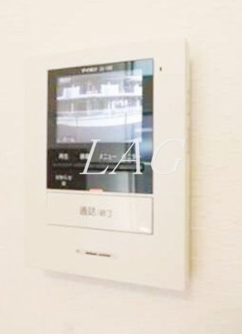 セキュリティ　モニター付きインターフォンです。