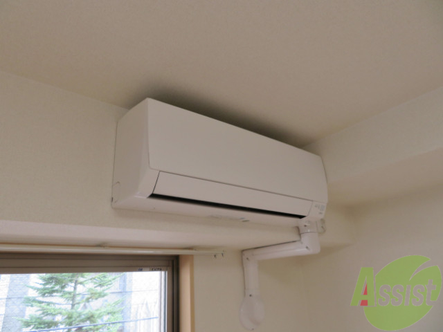 その他設備　エアコンが設置してありますので、寒暖対策もばっちり。