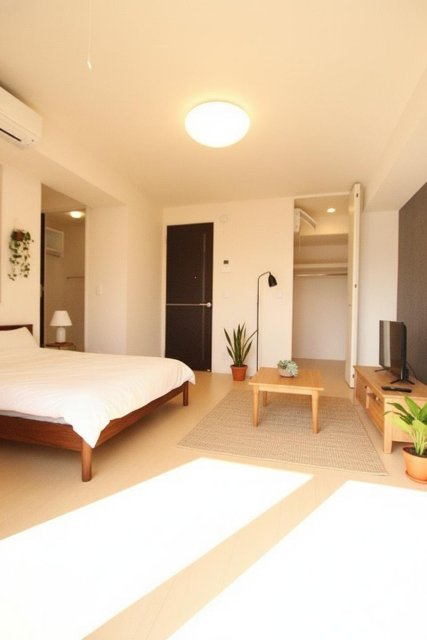 居室・リビング　ＣＧで家具等を配置したもので家具等は含まれません。