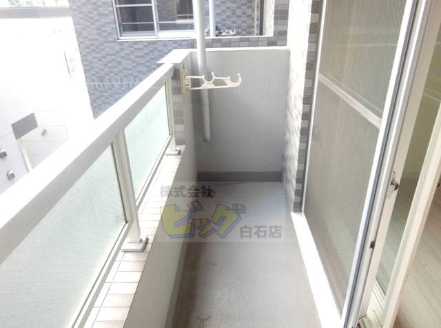 バルコニー　バルコニー付きです♪