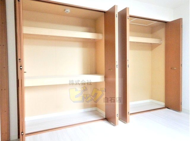 収納　広々クローゼット完備♪