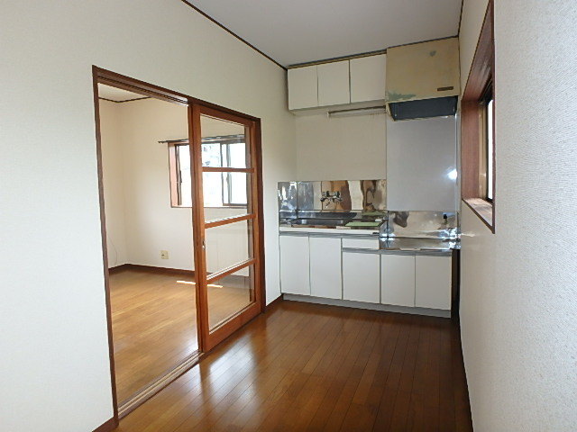 キッチン　ガスコンロ設置可能（プロパン）