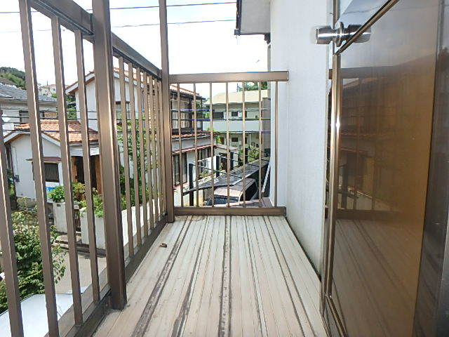 バルコニー　日当たり良好