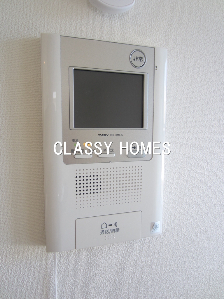 セキュリティ　2014年竣工　グランドガーラ大森：モニターフォン