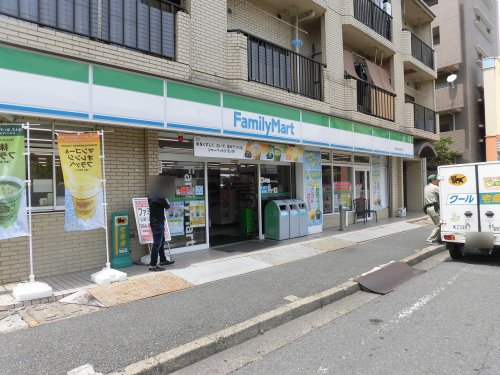 コンビニ　ファミリーマート 原木中山駅北店（コンビニ）まで544m