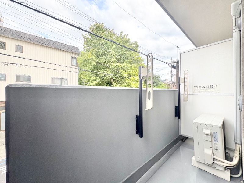 バルコニー　東向きバルコニー♪