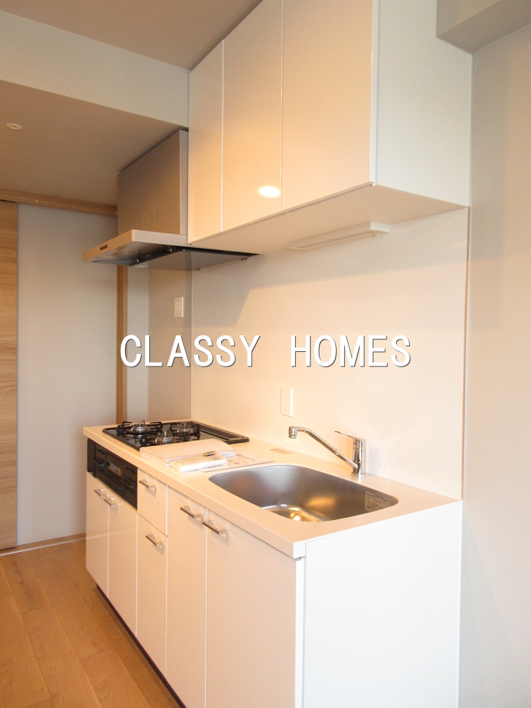 キッチン　2023年竣工　オープンブルーム品川南大井：キッチン