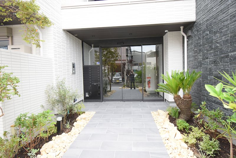 セキュリティ　オートロック防犯カメラ設置