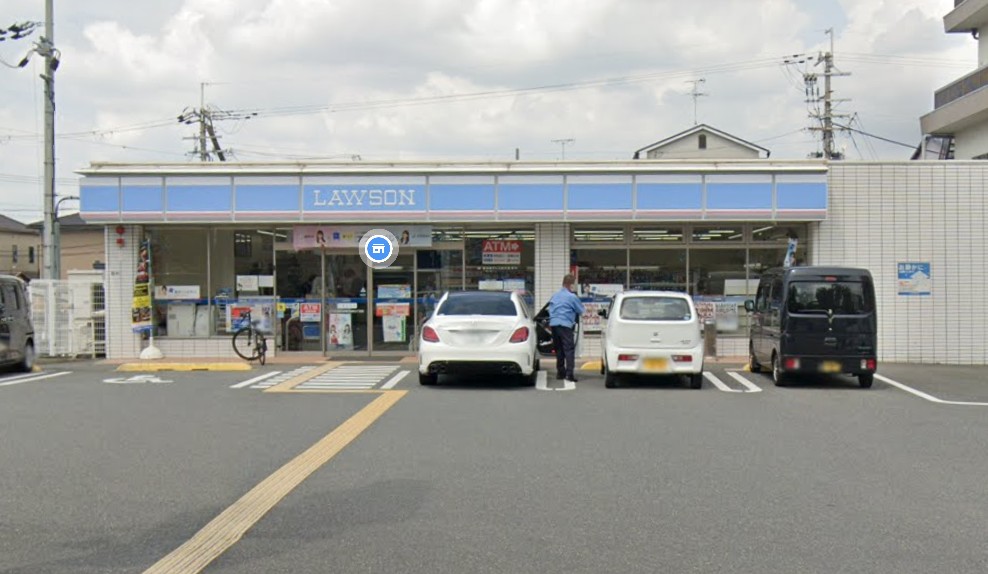 コンビニ　ローソン 東大阪若江北町三丁目店（コンビニ）まで517m