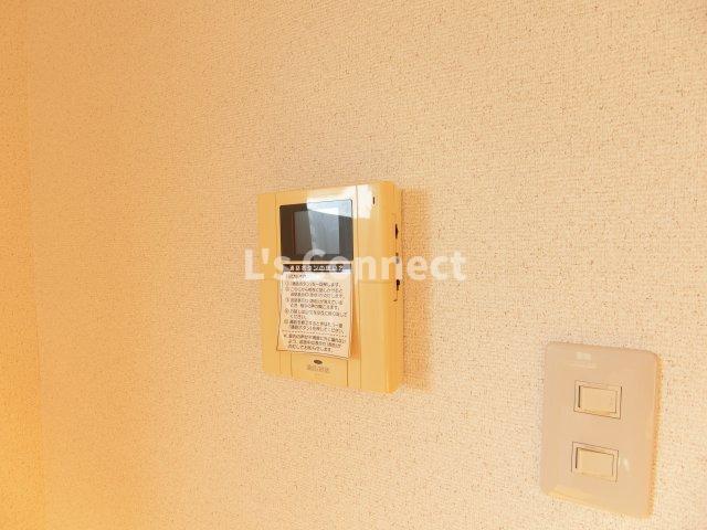 セキュリティ　オートロックはここから解錠できます。