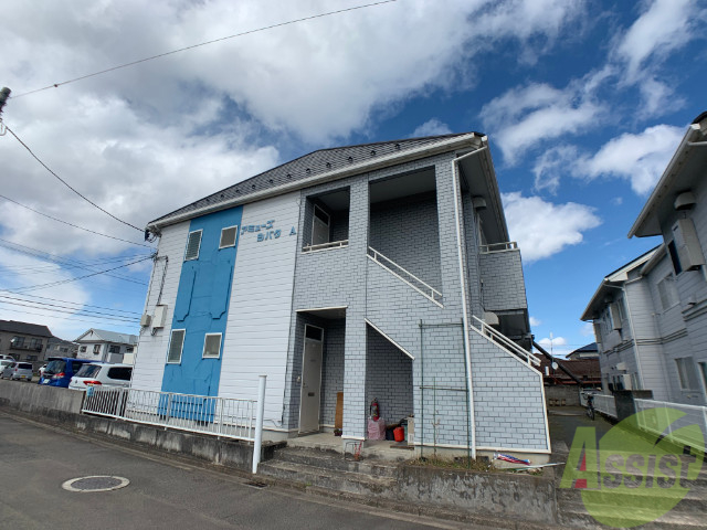 建物外観　仙台市宮城野区新田「アミューズシバタＡ」