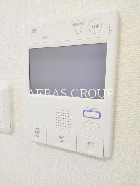 セキュリティ　モニター付きインターフォン