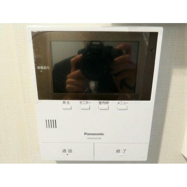 セキュリティ　モニター付きインターホンで防犯面も安心です！