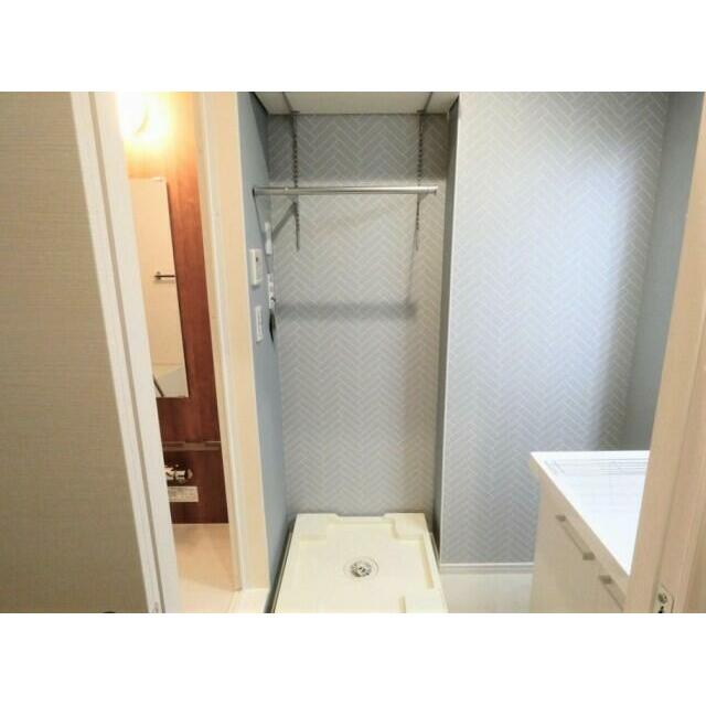 その他設備　室内洗濯機置き場。