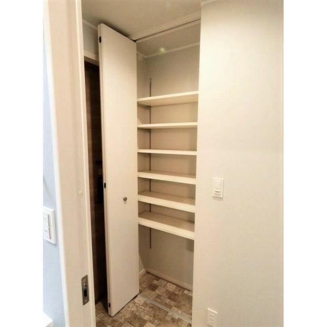 収納　シューズボックス完備。