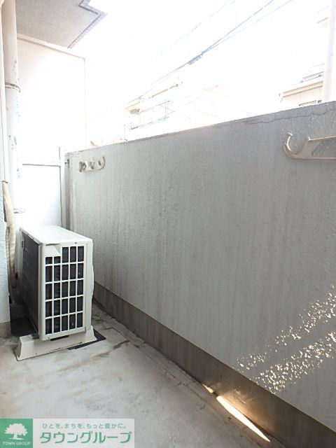 バルコニー　広々としたバルコニーです