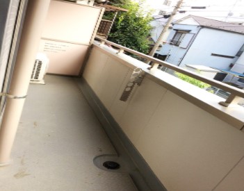 バルコニー　※別部屋の参考写真です。