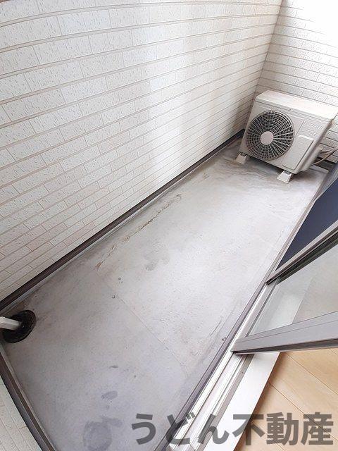 バルコニー　うどん県のお部屋探しはうどん不動産へ うどんちゃんとLINE
