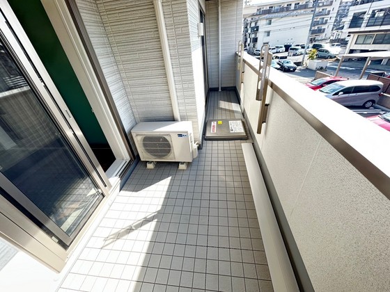 バルコニー　※別部屋の写真です