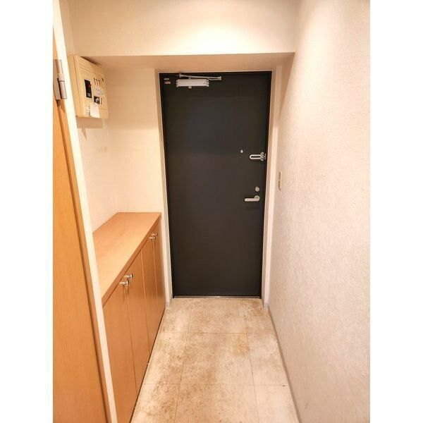 玄関　※写真は別号室です。
