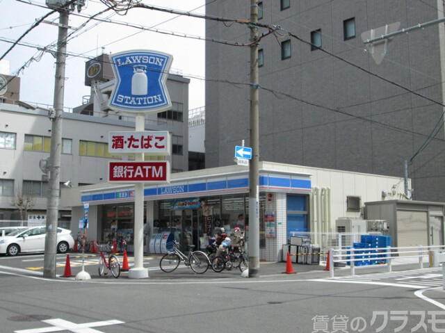 コンビニ　ローソン 淀川新北野店（コンビニ）まで160m