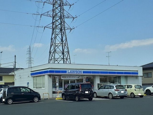 コンビニ　ローソン相馬粟津店（コンビニ）まで180m
