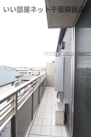 バルコニー　バルコニー付きです
