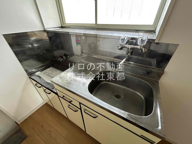 キッチン　品数を沢山作るなら一気に作れる、二口コンロ設置可能です。