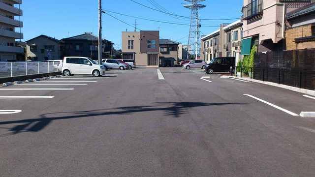 駐車場　駐車場完備です