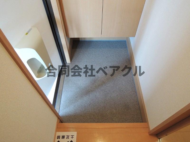 玄関　ゆったりとした玄関です